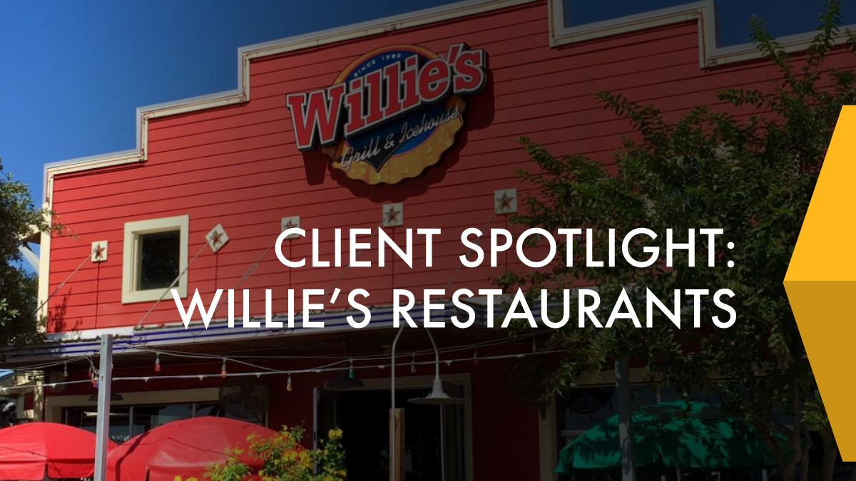 Client Spotlight Willie's Restaurants