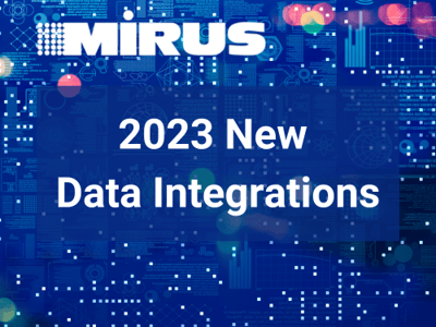 Mirus 2023New Data Integrations