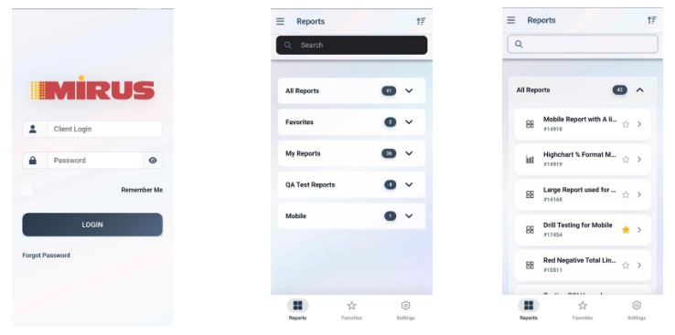 Mirus Mobile 8.12 Refreshed Look