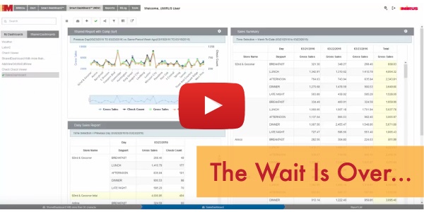 Mirus Restaurant Reporting Dashboards