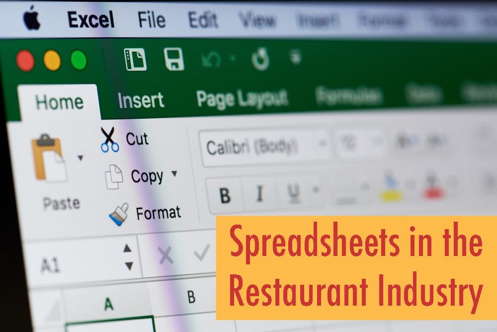Spreadsheets in Restaurant Industry Spreadsheets in Restaurant Industry